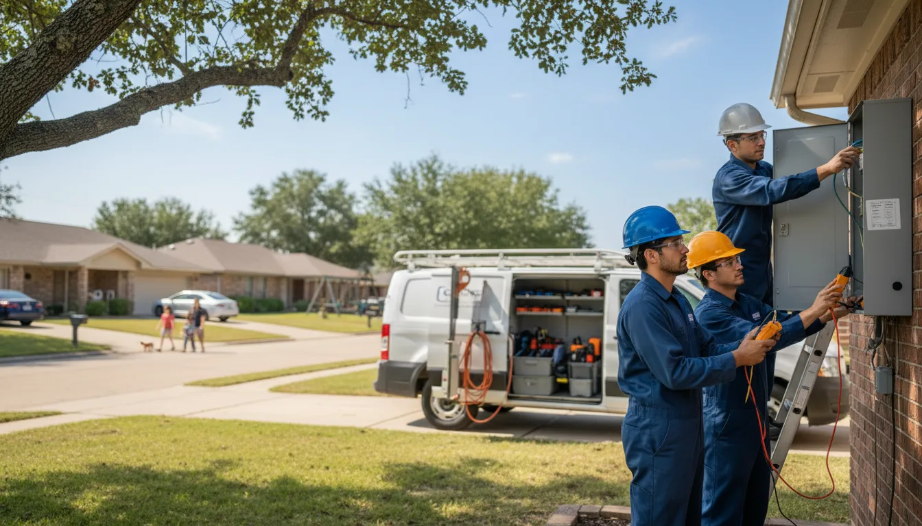 Certified electrician providing emergency electrical services in Salem, CT